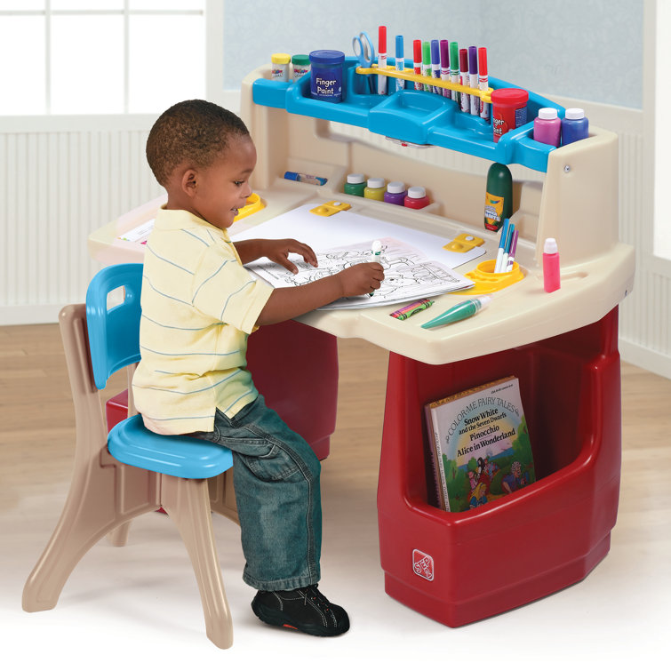 Step2 90.2cm Art Desk Chair Set Reviews Wayfair